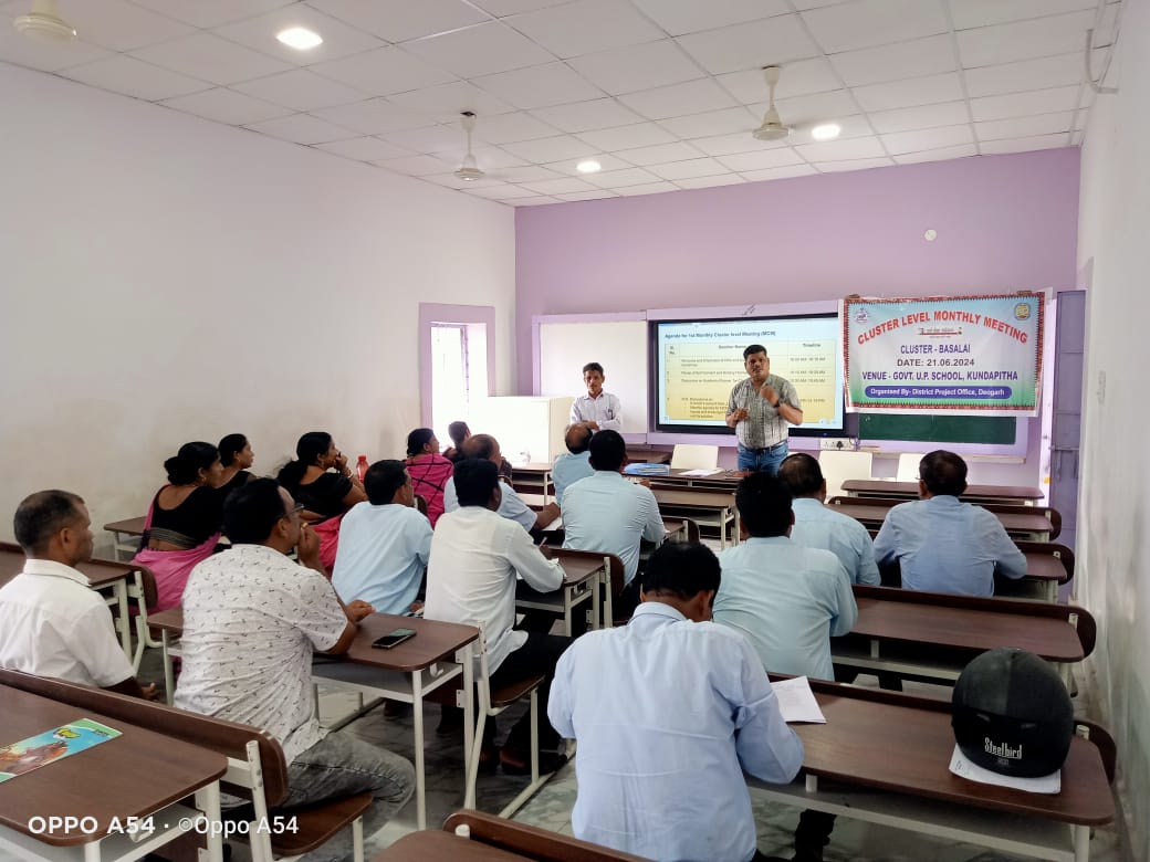 Monitoring of Monthly Cluster Level Meetings