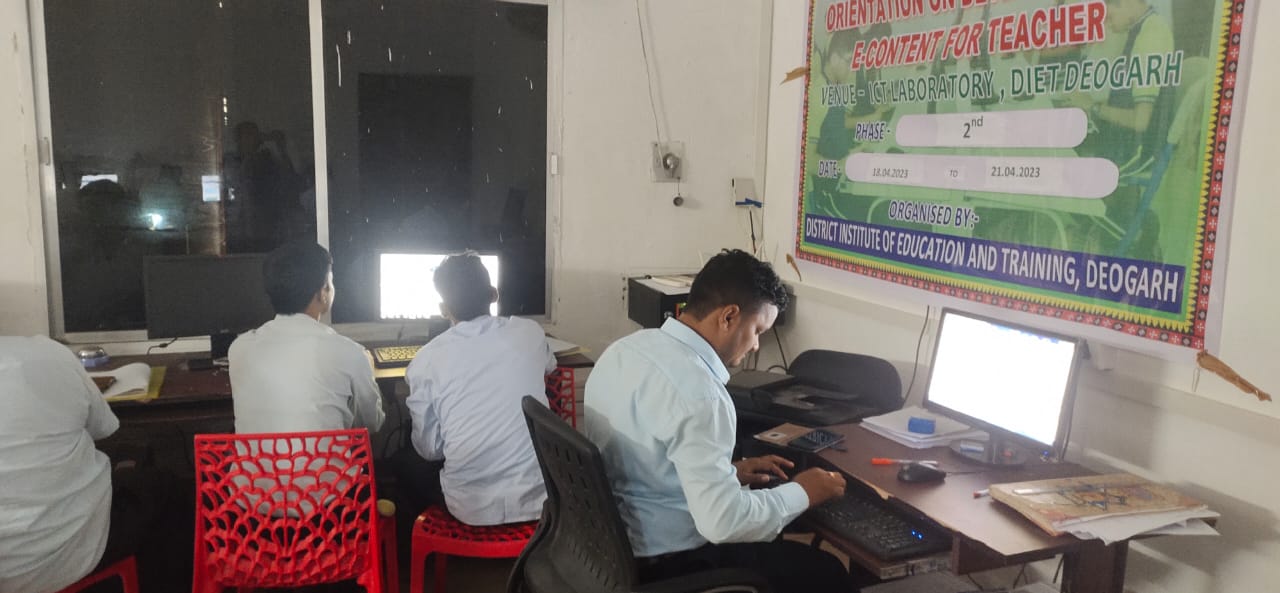Orientation on Development of  E – Content